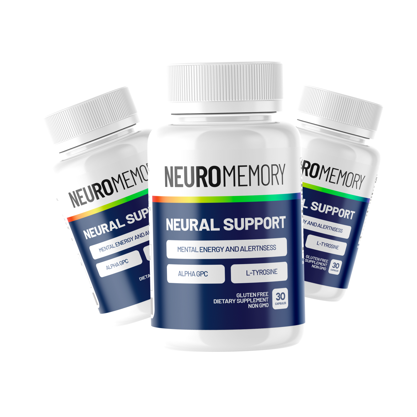 Neuro Memory 3 Bottles • 90 Days package